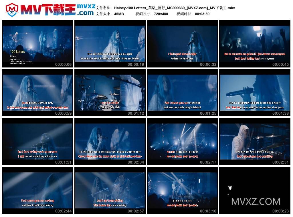 Halsey-100 Letters_英语_流行_MC900339